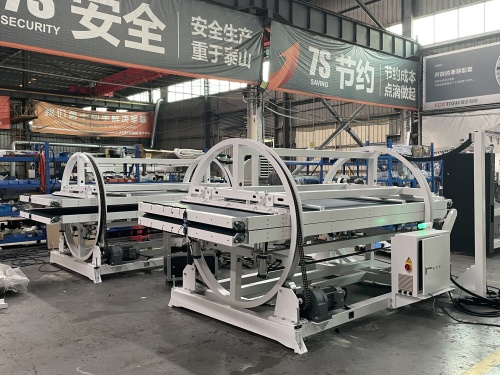 Gaya Berbasis Efisiensi：Mesin Perputaran Sabuk: Pembalikan Material 180°, Tanpa Upaya Manual, Produktivitas Maks