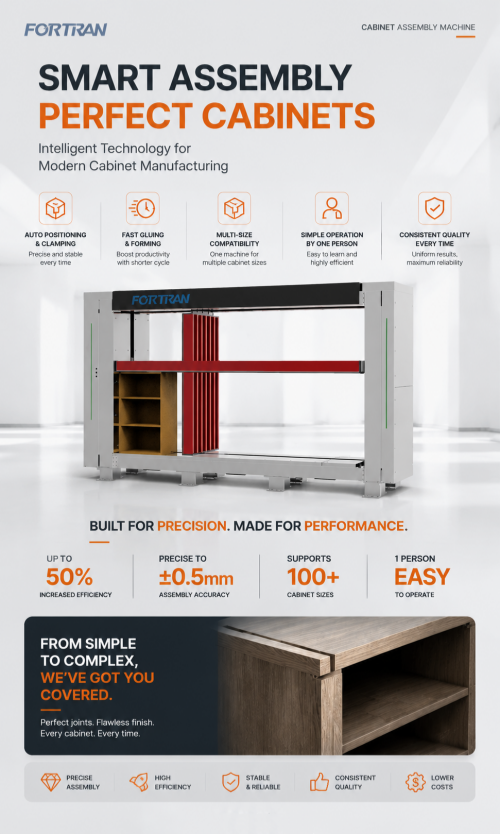 Mesin Perakitan Kabinet Otomatis Cerdas | Solusi Ideal untuk Pembuatan Furnitur Panel Modern